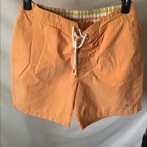 Brooks Brothers swim trunks